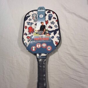 Franklin Pickleball Youth Paddle Kids‎ Blue NEW Sea Life Leo Chun Junior Pro